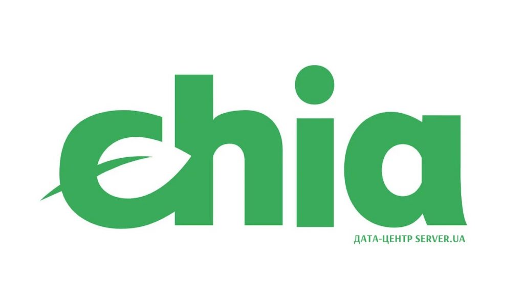 Логотип криптовалюты Chia зеленого цвета.